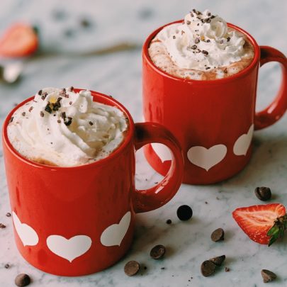 Hot Chocolate w/Coconut Cream