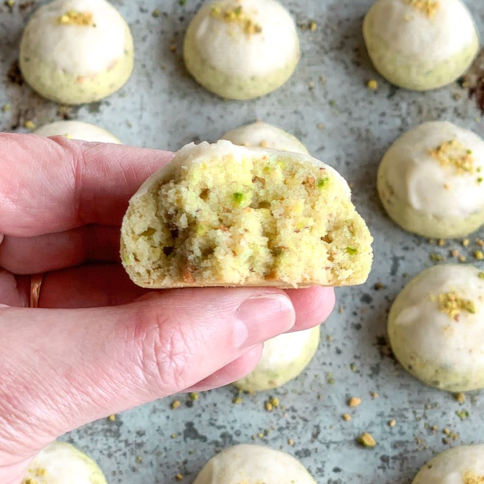 Pistachio Drop Cookies by Sally’s Baking Addiction